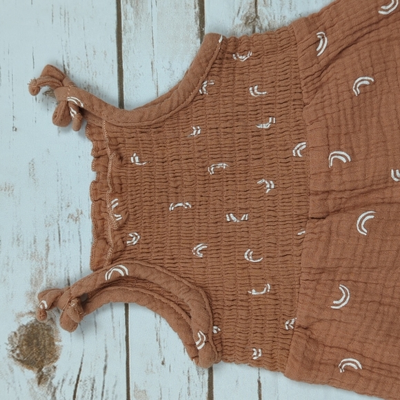 Grayson Mini Copper Rainbows Romper 0-3M - Picture 3 of 5